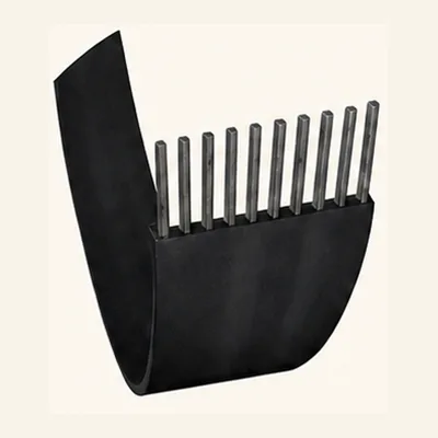 Composite steel belt close-up