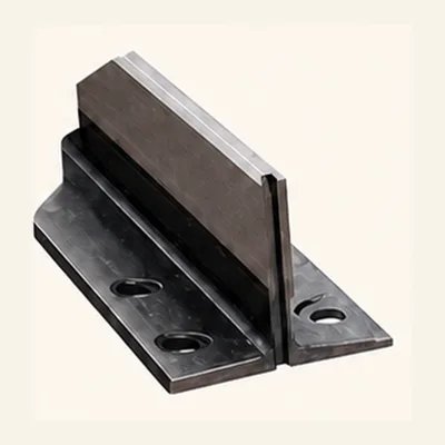 Running rails close-up