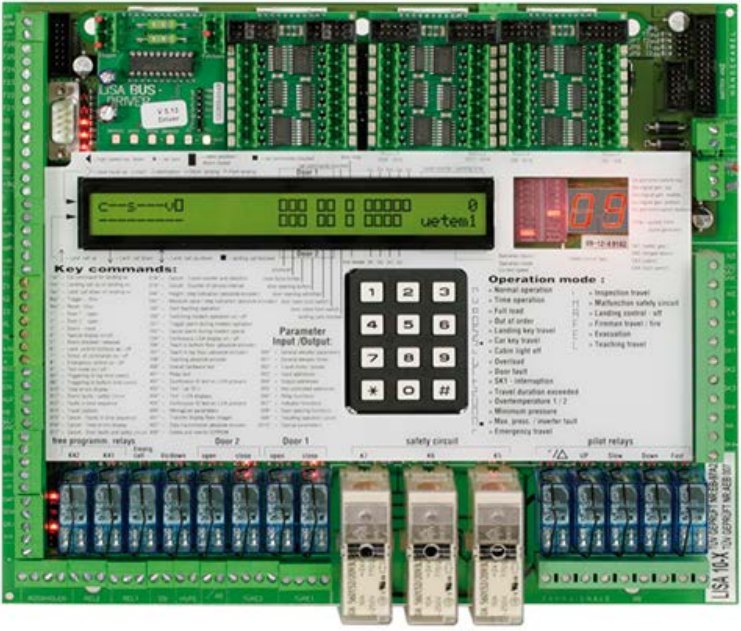 LiSA10 lift controller board